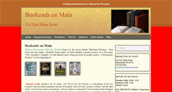 Desktop Screenshot of bookendsonmain.com