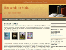 Tablet Screenshot of bookendsonmain.com